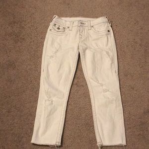 True Religion Capri/Crop Jeans